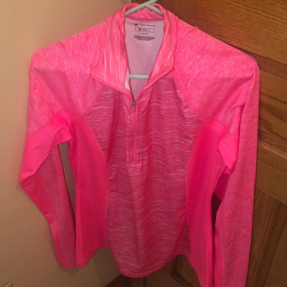 Pink zip up or pull over